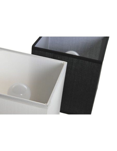 Applique Murale DKD Home Decor Blanc Noir Doré 50 W 220 V 15 x 19 x 27 cm 15 x 19 x 30 cm (2 Unités)