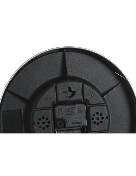 Horloge Murale DKD Home Decor Blanc Noir Doré Aluminium Ø 25 cm 25 x 4 x 25 cm (2 Unités)