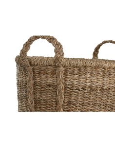 Set de basket Home ESPRIT Naturel Herbier marin Boho (3 Pièces) 2