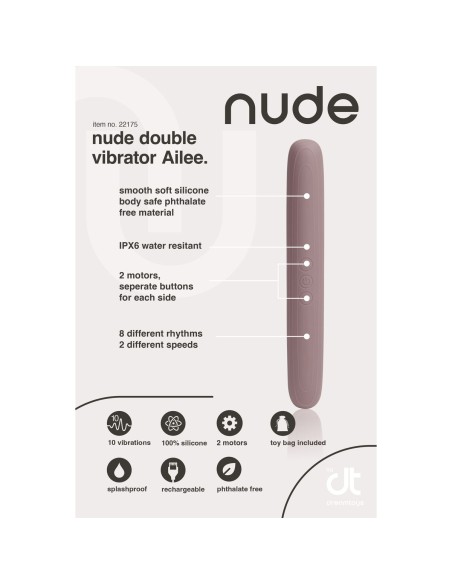 Vibromasseur Dream Toys Nude Violet
