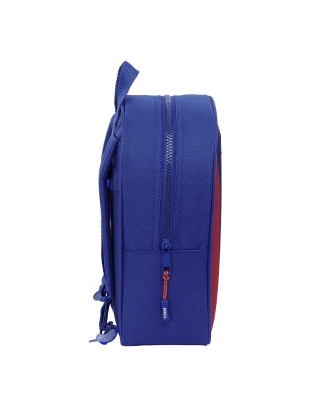 Cartable F.C. Barcelona 24/25 Bordeaux Blue marine 22 x 27 x 10 cm