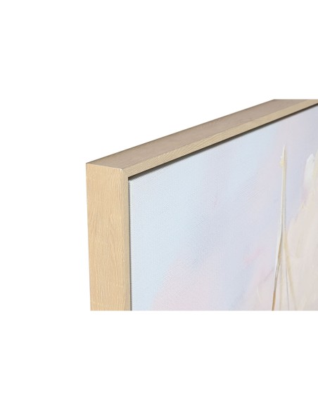 Cadre Home ESPRIT Bleu Vert Gris Rose Voiliers méditerranéen (2 Unités)