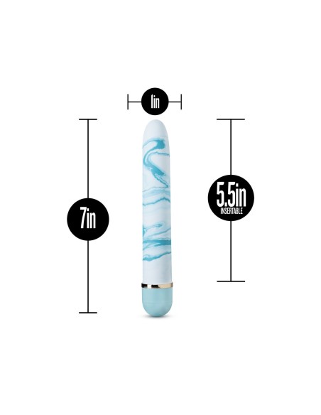 Vibromasseur à boules Blush The Collection Bleu
