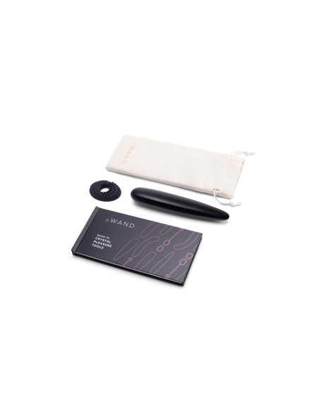 Vibromasseur à boules Le Wand Crystal Noir