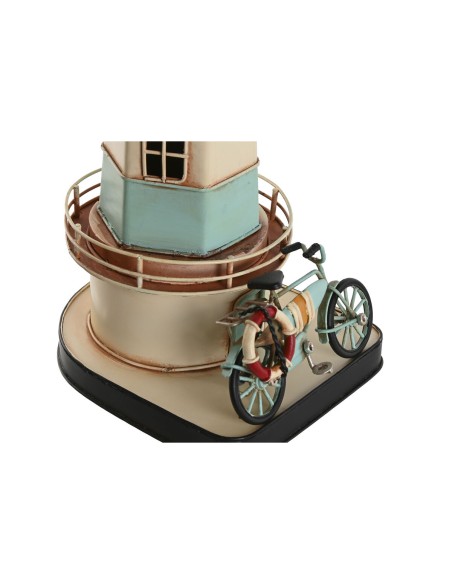 Figurine Décorative Home ESPRIT Bleu Rouge Crème Bleu ciel 13 x 13 x 32 cm (3 Unités)