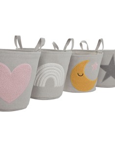 Panier Home ESPRIT Multicouleur (4 Unités) 2