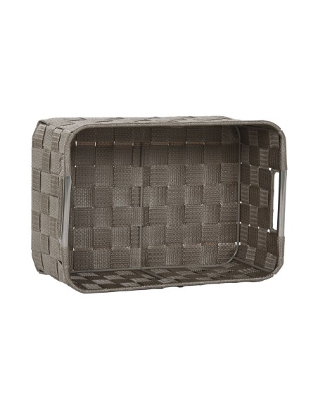 Set de basket Home ESPRIT Vert Gris Crème Métal polypropylène (3 Pièces) (3 Unités)