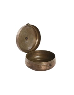 Boîte à bijoux Home ESPRIT Cuivre Laiton 25 x 25 x 10 cm 2