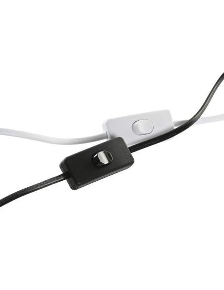 Lampe de bureau Home ESPRIT Jaune Blanc Noir 25 W 220 V (2 Unités)