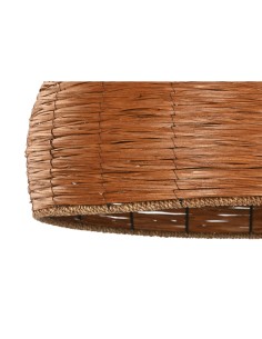 Écran de lampe Home ESPRIT Brun foncé 70 x 70 x 50 cm (3 Pièces) 2