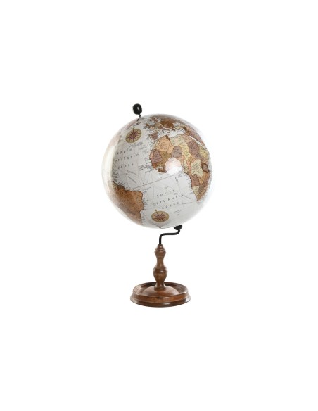 Globe terrestre Home ESPRIT Marron Vintage 45 x 45 x 80 cm