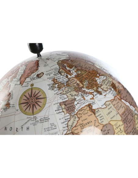 Globe terrestre Home ESPRIT Marron Vintage 45 x 45 x 80 cm