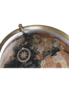 Globe terrestre Home ESPRIT Marron Tripode Vintage 45 x 45 x 123 cm 2