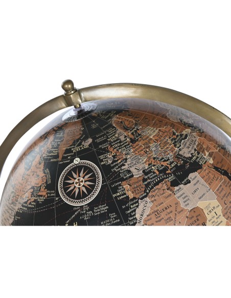 Globe terrestre Home ESPRIT Marron Tripode Vintage 45 x 45 x 123 cm