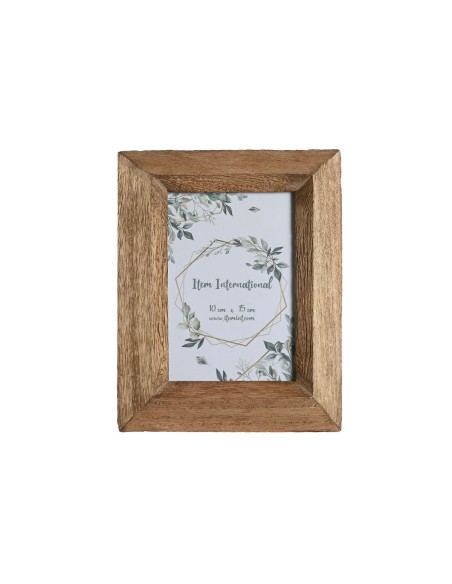 Cadre photo Home ESPRIT Naturel Verre Bois de manguier