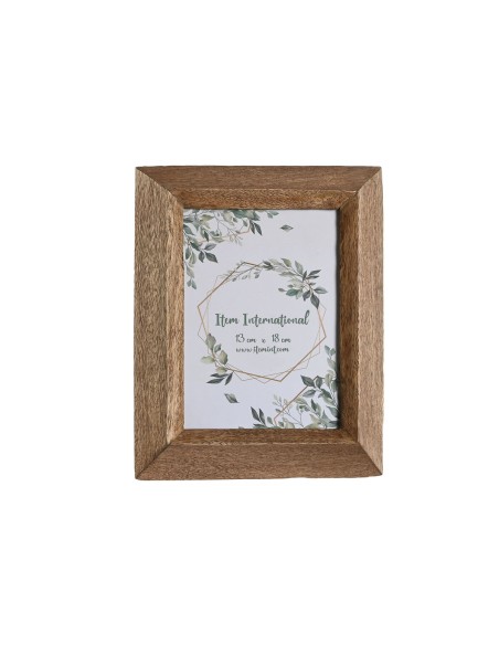 Cadre photo Home ESPRIT Naturel Verre Bois de manguier Montagne