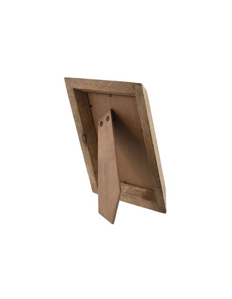 Cadre photo Home ESPRIT Naturel Verre Bois de manguier Montagne