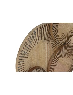 Décoration murale Home ESPRIT Naturel Moderne Cercles 84 X 4,5 X 56 CM 2