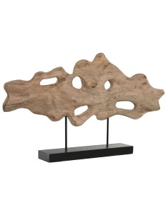 Figurine Décorative Home ESPRIT Noir Marron Clair Moderne 74 X 9 X 42 CM