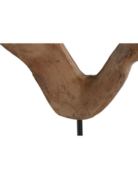 Figurine Décorative Home ESPRIT Marron Noir Moderne 22 X 9 X 44 CM