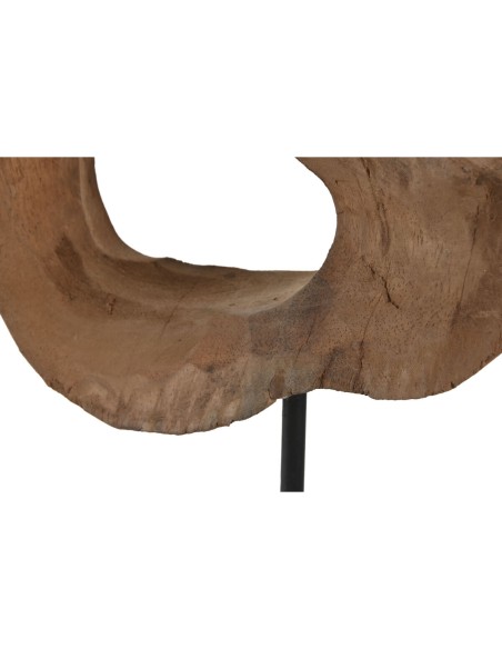 Figurine Décorative Home ESPRIT Marron Noir Moderne 20 x 9 x 34 cm