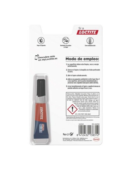 Colle Loctite Super Glue 3 (3 g)