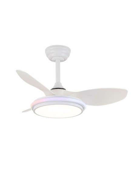 Ventilateur de Plafond CristalRecord STEL EVO MINI RGB RETRAC Transparent