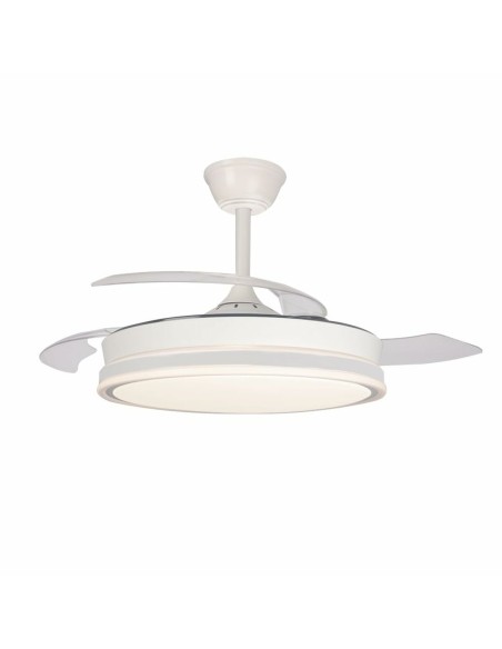Ventilateur de Plafond CristalRecord SUPERECO RETRAC 45W MD Transparent