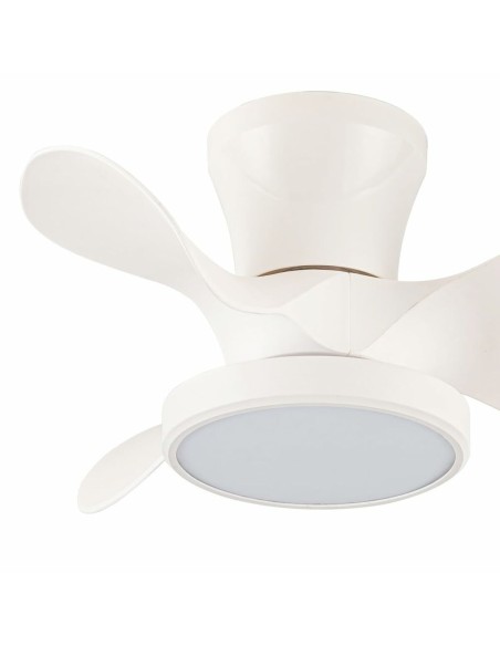 Ventilateur de Plafond CristalRecord MOLL RETRAC Transparent 20 W