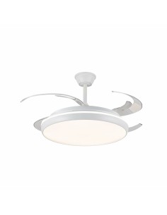 Ventilateur de Plafond CristalRecord CHARLY L RETRAC Transparent 80 W