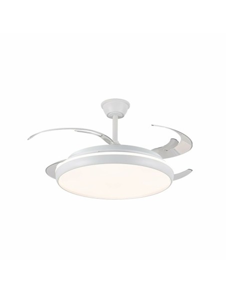 Ventilateur de Plafond CristalRecord CHARLY L RETRAC Transparent 80 W