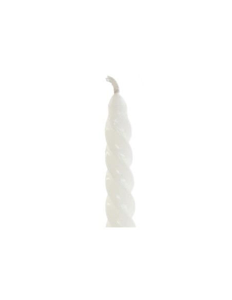 Chandelles DKD Home Decor Bicolore 2 x 2 x 25 cm 2 x 2 x 20 cm (4 Pièces) (4 Unités)