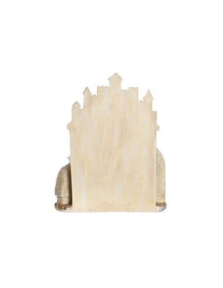 Crèche de Noël DKD Home Decor Gris Doré Résine 22 x 6 x 26 cm (2 Unités)