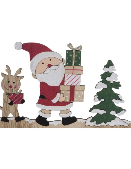 Calendrier de l’Avent DKD Home Decor Bois MDF 45 x 1 x 19 cm 45 x 2 x 19 cm (2 Unités)