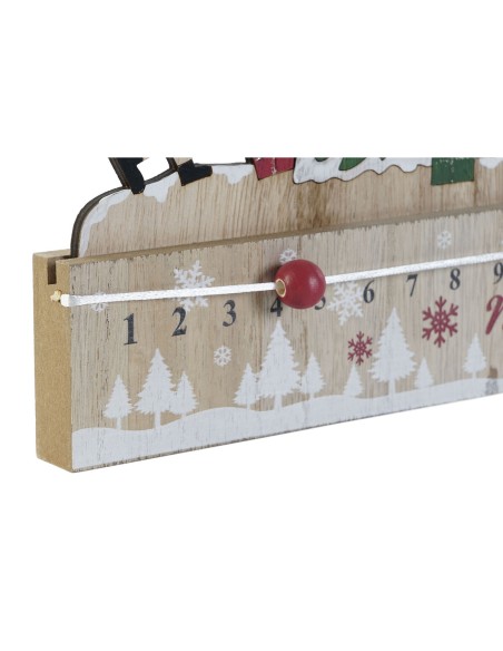 Calendrier de l’Avent DKD Home Decor Bois MDF 45 x 1 x 19 cm 45 x 2 x 19 cm (2 Unités)