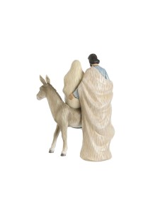 Crèche de Noël DKD Home Decor Bleu Blanc Marron Argenté Résine 23,5 x 16 x 32 cm (2 Unités) 2