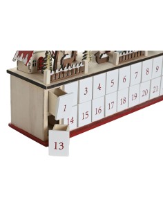 Calendrier de l’Avent DKD Home Decor Bois 45 x 11 x 23 cm (2 Unités) 2