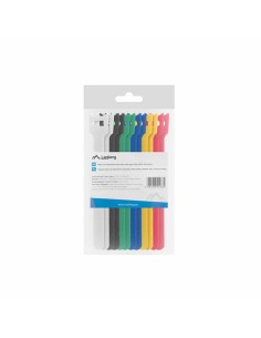 Attaches pour câble en velcro Lanberg ORG01-MT150-MC6