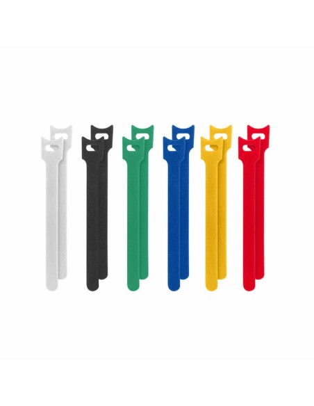 Attaches pour câble en velcro Lanberg ORG01-MT150-MC6