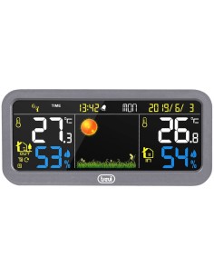 Station Météorologique Multifonction Trevi 3P20 RC Gris 6,3"