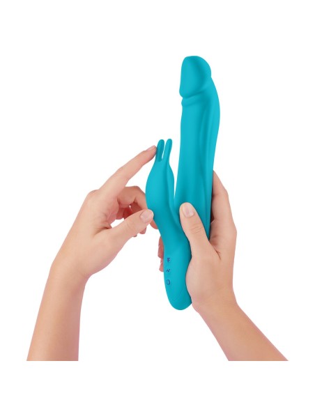 Vibrateur G-Spot FemmeFunn BOOSTER RABBIT XL Bleu