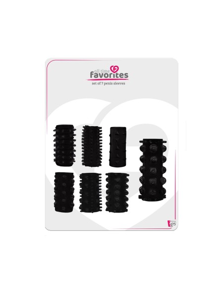 Manchon de pénis Dream Toys All Time Favorites Noir Ø 6 cm