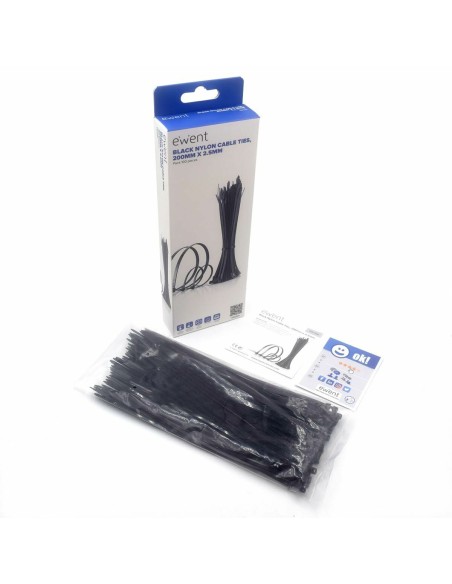 Câble de Rallonge Ewent EW1564 0,8 mm 100 Pièces (100 Unités)