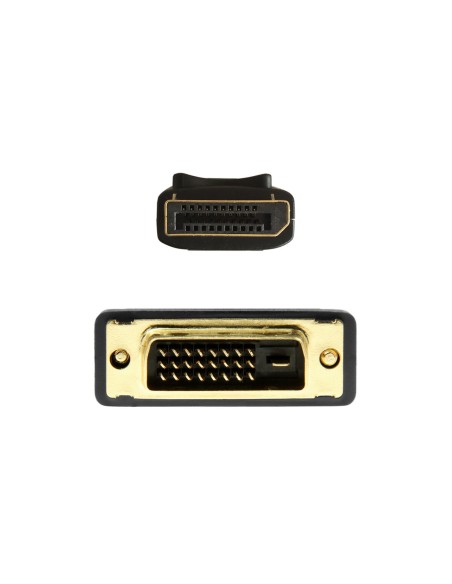 Adaptateur DisplayPort vers DVI Aisens A125-0366 Noir 2 m