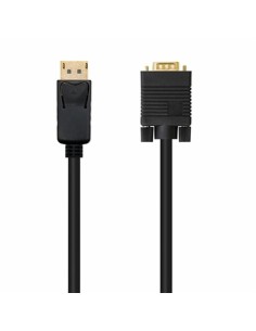 Adaptateur DisplayPort vers VGA NANOCABLE 10.15.4402 Noir 2 m