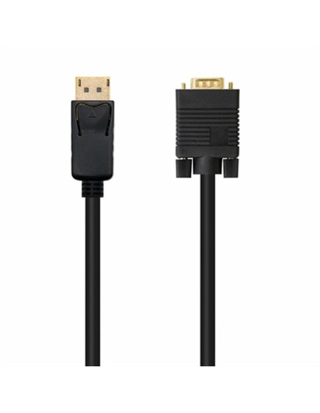 Adaptateur DisplayPort vers VGA NANOCABLE 10.15.4402 Noir 2 m
