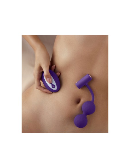 Vibromasseur à boules FemmeFunn Violet