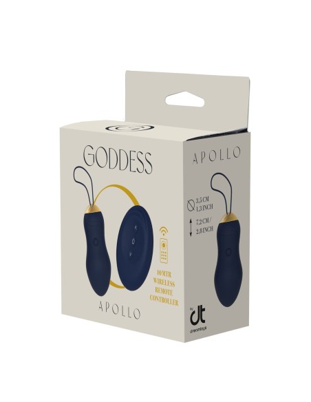 Œuf Masturbateur Dream Toys Goddess Collection Bleu