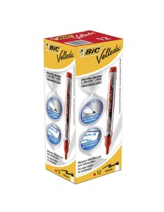 marqueur craie liquide Bic 902089 Rouge Ronde 2