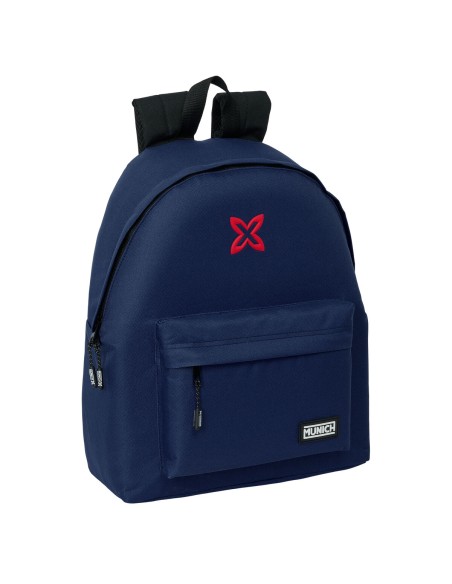 Cartable Munich Basics Blue marine 33 x 42 x 15 cm